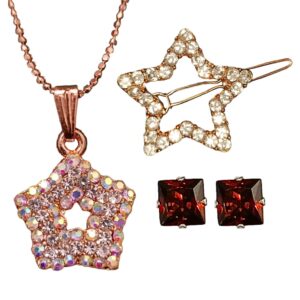 Gold Star Pendant Combo Set 1