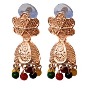 Golden Leaf Necklace Set Combo