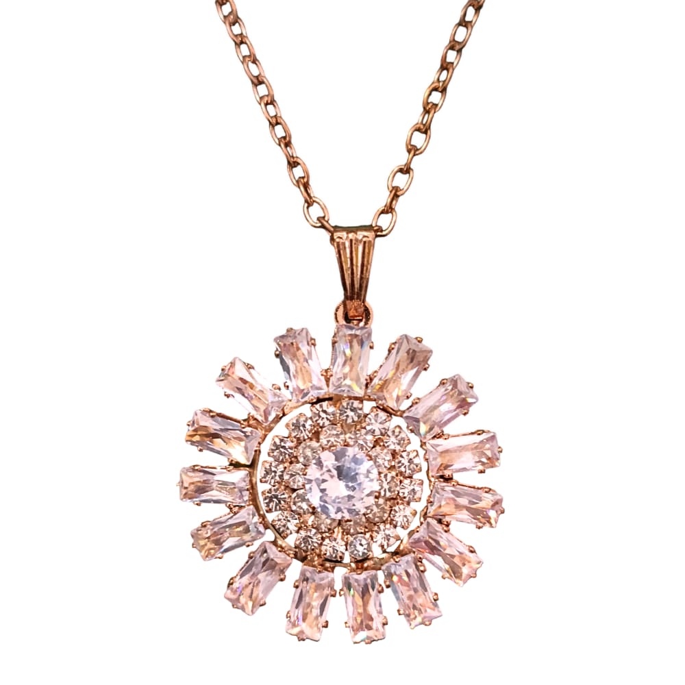 Round Pendant Necklace Set Combo 2