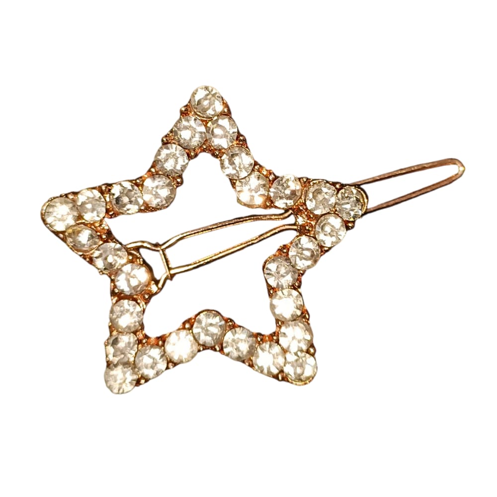 Gold Star Chain Set With Hair Clips 4