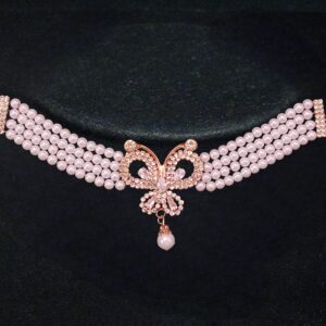 Butterfly Choker with Earring Combo