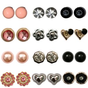 Jhumka with Twelve Stud Earring Combo