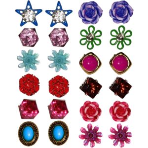Korean Stud Earring Combo Set 1