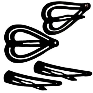 Hair Accessories with Stud Earrings Combo Set