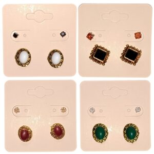 Stylish Stud Earring with Clips and Ring Combo