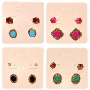 Stud Earrings with Ring Set Combo