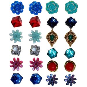 Twelve Stud Earring Combo Set 1