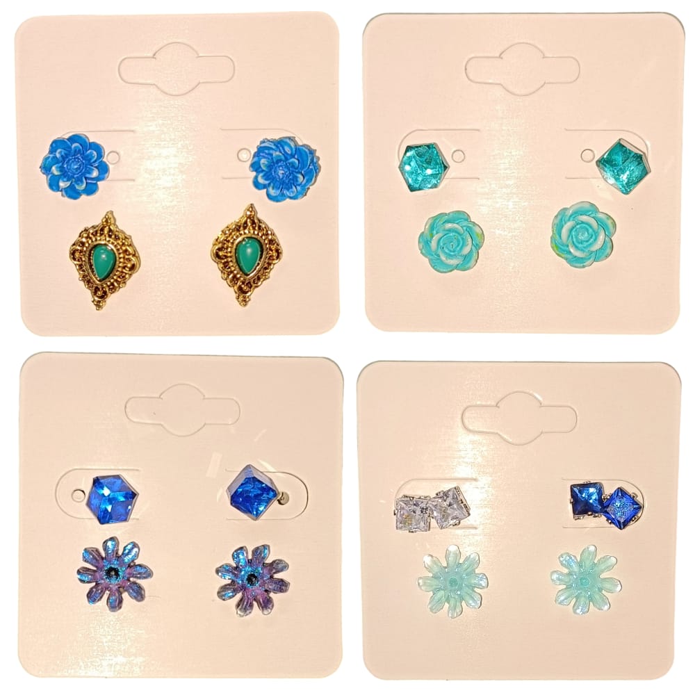 Twelve Stud Earring Combo Set 2