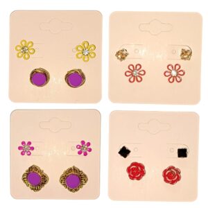 Studs with Clips and Ring Combo