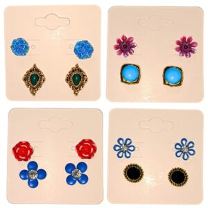 Earrings with Clips Set Combo