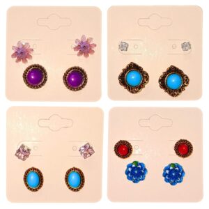 Trending Earrings with Clips and Ring Set