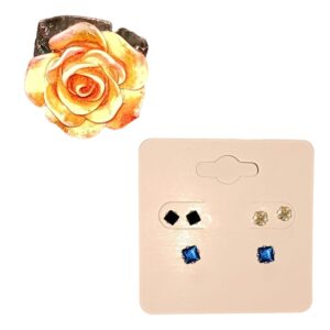 Hair Accessories with Small Studs and Ring Set