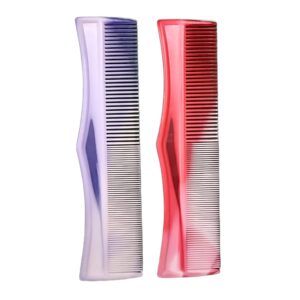 Three Detangler Combs with a Lice Comb Set