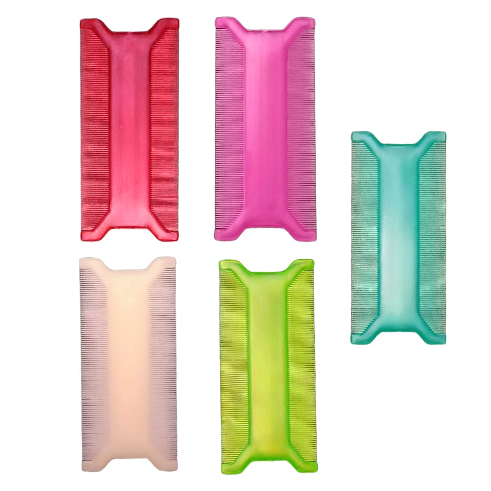 Multicolor Lice Combs Set Combo 1