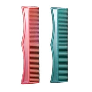 Multicolor Detangler Combs with Lice Comb Combo
